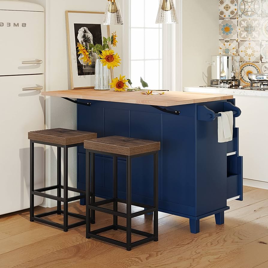 Bar Height Kitchen Island With Seating 4