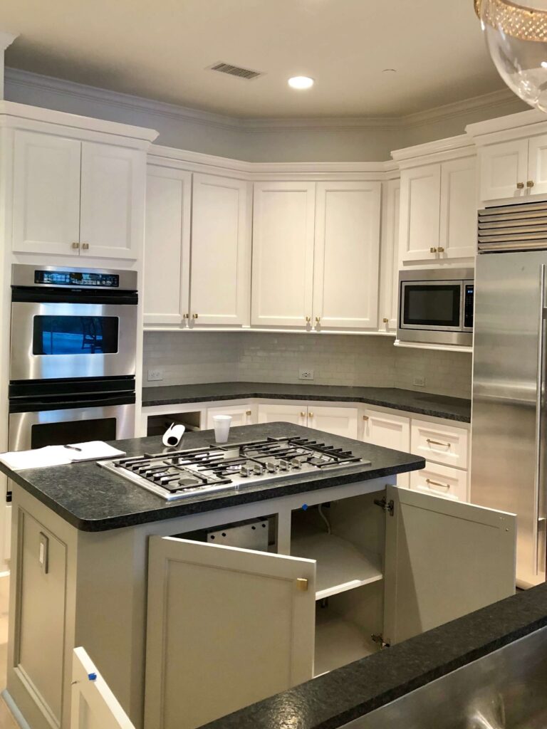 Stove in Corner of Kitchen pros and cons Wellcraft Kitchen and Bath 4