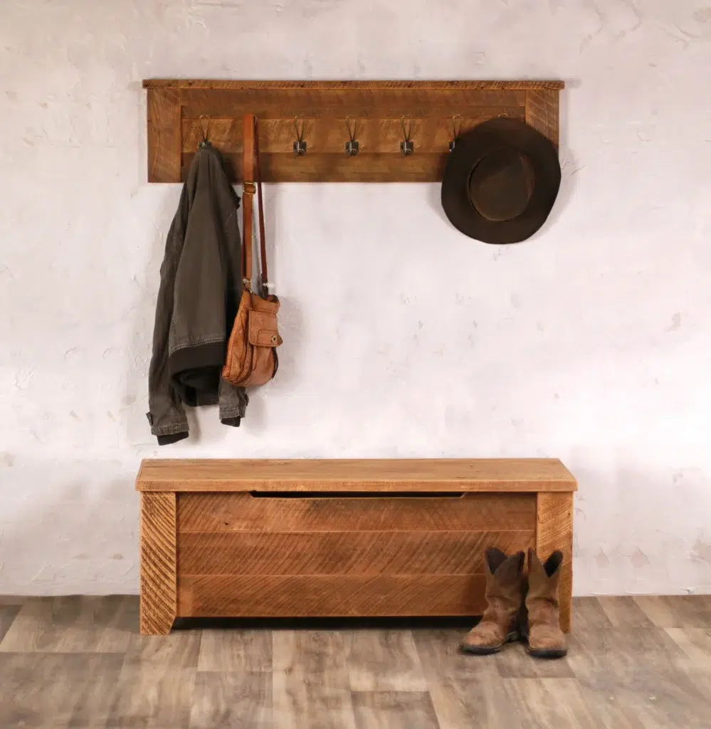 Wooden Bench for Mudroom 3