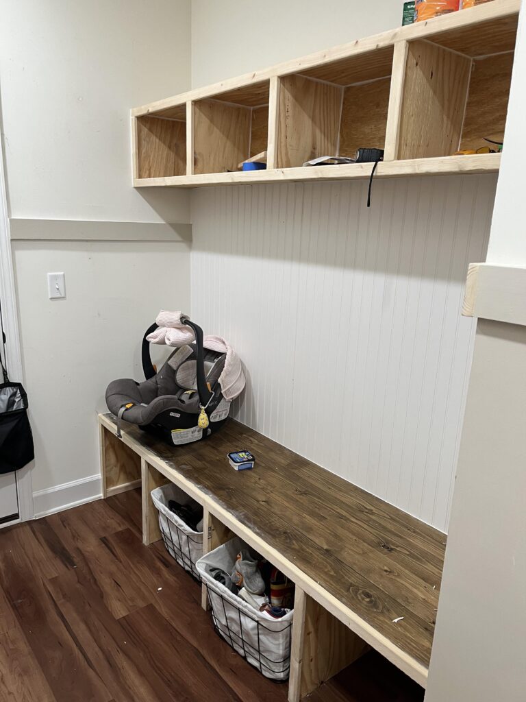 Wooden Bench for Mudroom 4