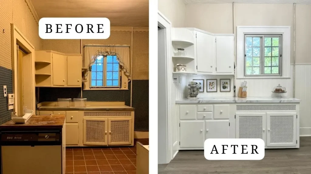 Before and After Photos of Small Kitchen Transformations