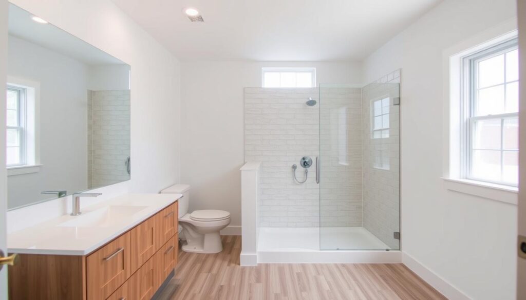 budget-friendly bathroom remodel