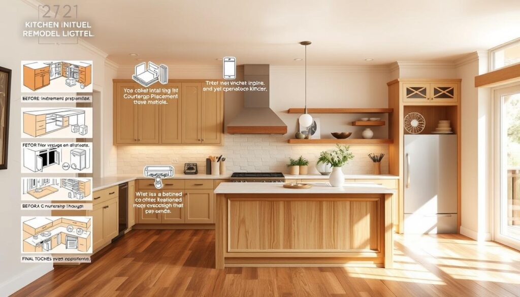 kitchen remodel process steps