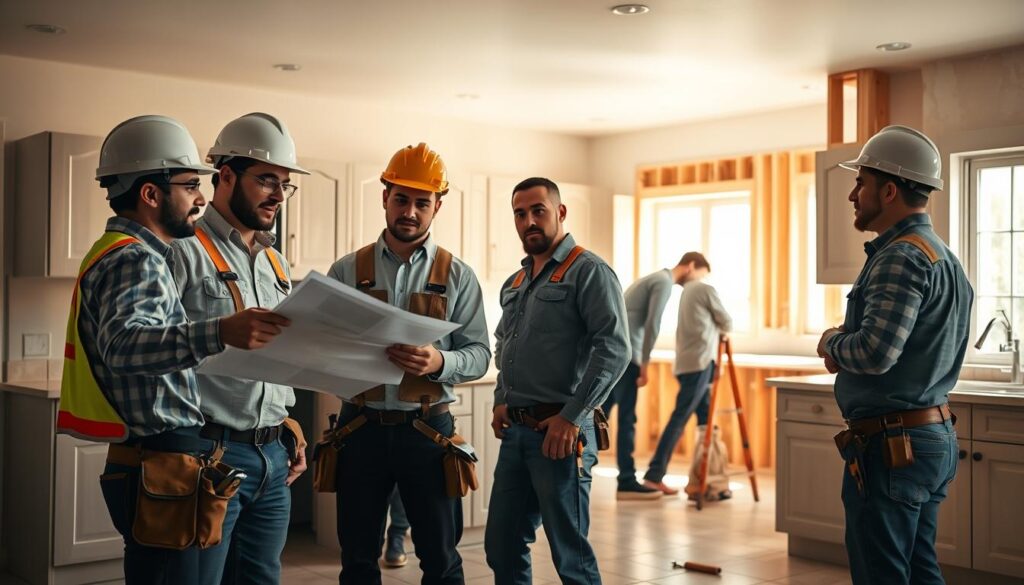 licensed contractor team