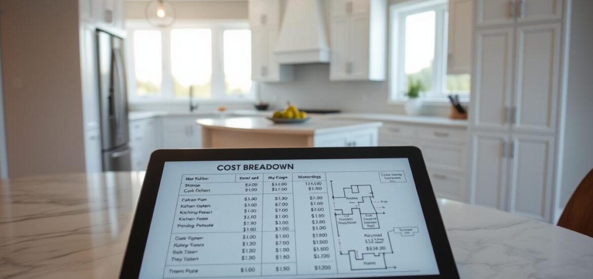 kitchen remodel estimates