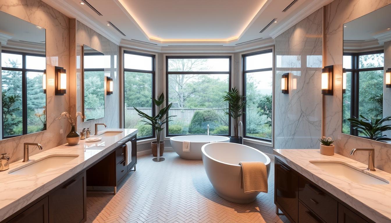 luxury bathroom renovation