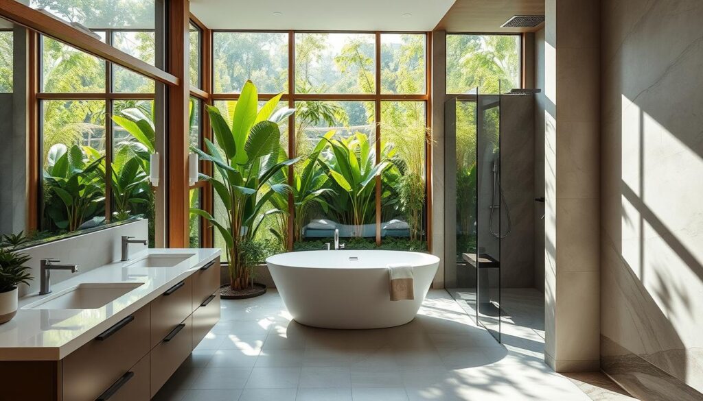 spa-like bathroom transformation