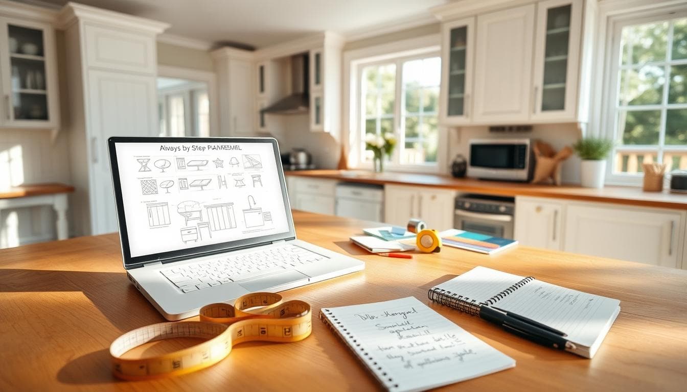 step-by-step kitchen remodel planning